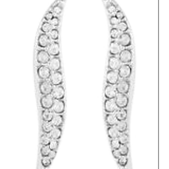 Swarovski Silver New Aline Pierced Earrings - Picture 4 of 5